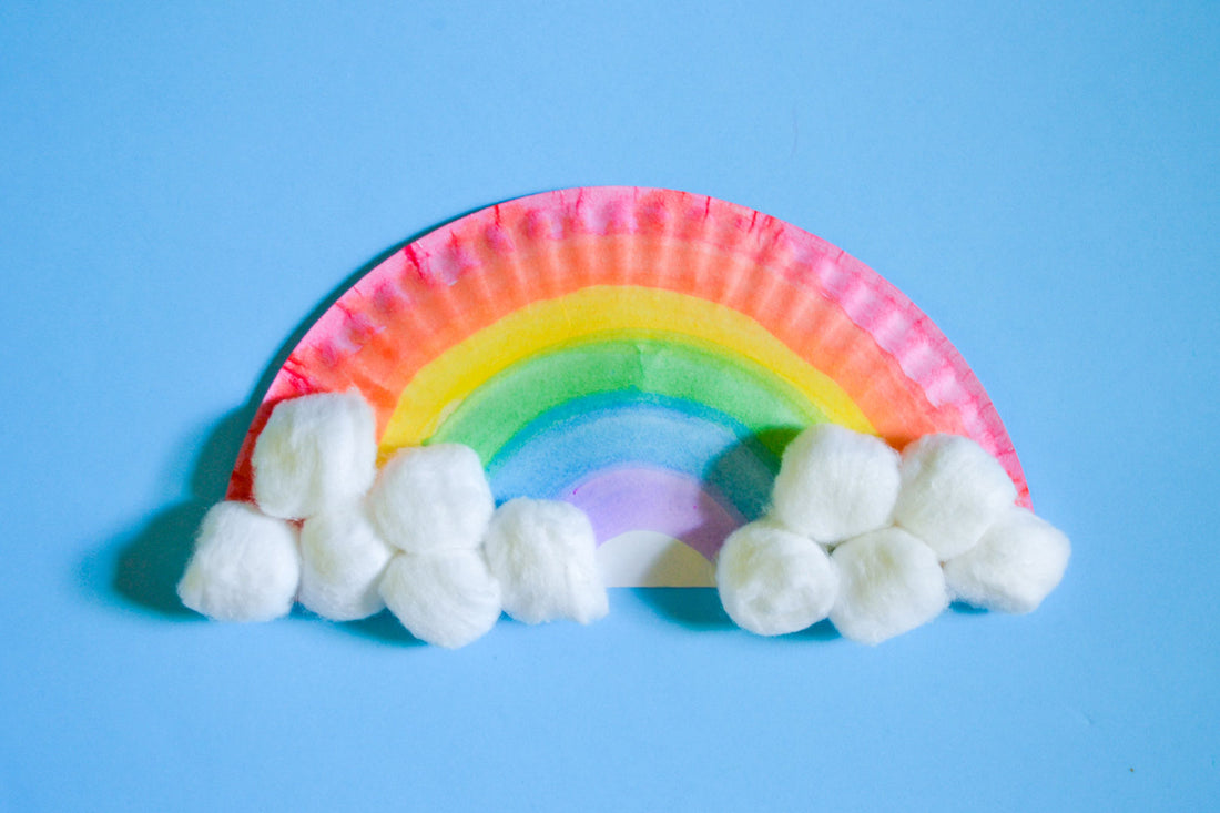 Watercolor Rainbows DIY