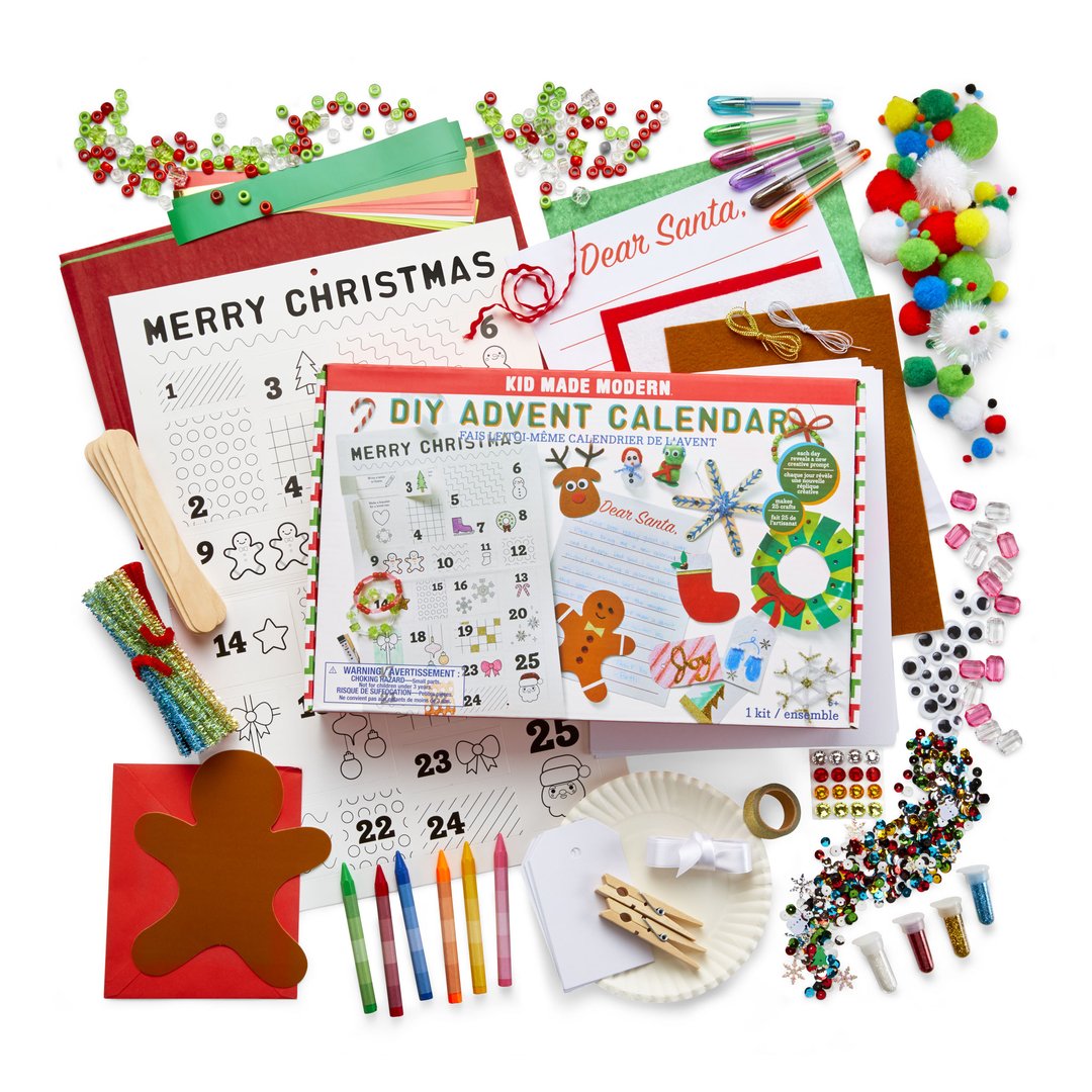 Diy Advent Calendar Kit 25 Days Of Crafts
