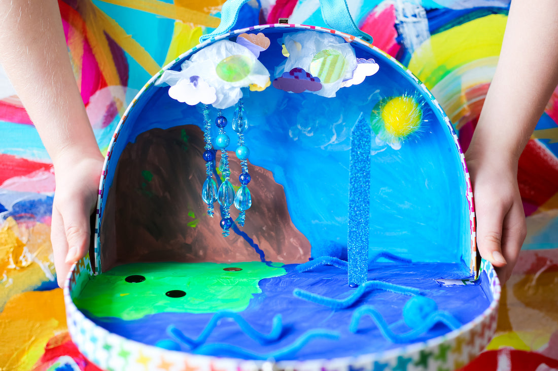 DIY Water Cycle Model